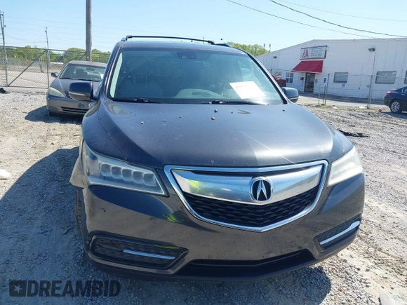 2014 Acura MDX Tech Pkg with VIN 5FRYD4H47EB037429, listed as a IAAI auction lot 41998078 with 201,969 mi miles. Bid and sale history available at carsss.com. Image 12.