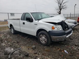 2005 Ford F-150 XL with VIN 1FTPF12515NA54123, listed as a Copart auction lot 84627684 with 176,480 mi miles and Salvage Title. Bid and sale history available at carsss.com. Image 4.