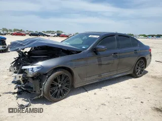 2020 BMW 5 Series 540i with VIN WBAJS1C07LCD57016, listed as a Copart auction lot 56801715 with Not provided miles and Salvage title. Bid and sale history available at DreamBid. Image 1.