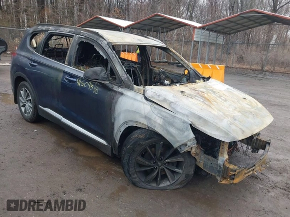 2019 Hyundai Santa Fe SEL with VIN 5NMS33AD8KH015271, listed as a IAAI auction lot 41509318 with Not Provided miles and . Bid and sale history available at DreamBid. Image 1.