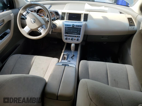 2007 Nissan Murano S with VIN JN8AZ08W47W660458, listed as a Copart auction lot 72420424 with 63,868 mi miles and Salvage Title. Bid and sale history available at carsss.com. Image 8.