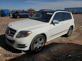 2015 Mercedes-Benz GLK 350 with VIN WDCGG5HB6FG432437, listed as a Copart auction lot 52983905 with 83,847 mi miles and Salvage Title. Bid and sale history available at DreamBid. Image 1.