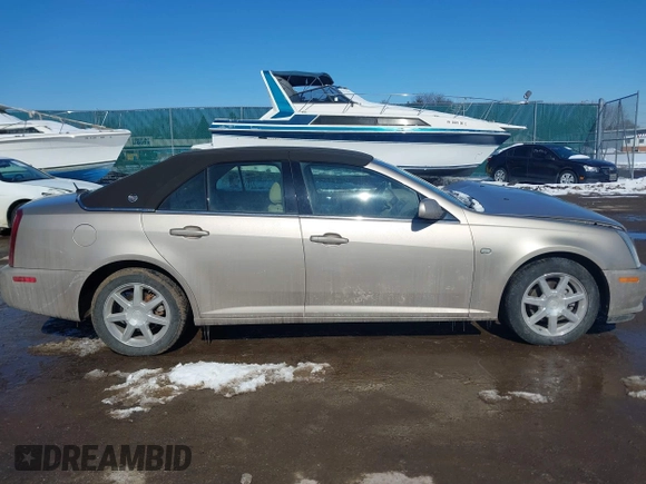 2005 Cadillac STS with VIN 1G6DC67A350161723, listed as a IAAI auction lot 41633731 with 85,343 mi miles and . Bid and sale history available at DreamBid. Image 13.