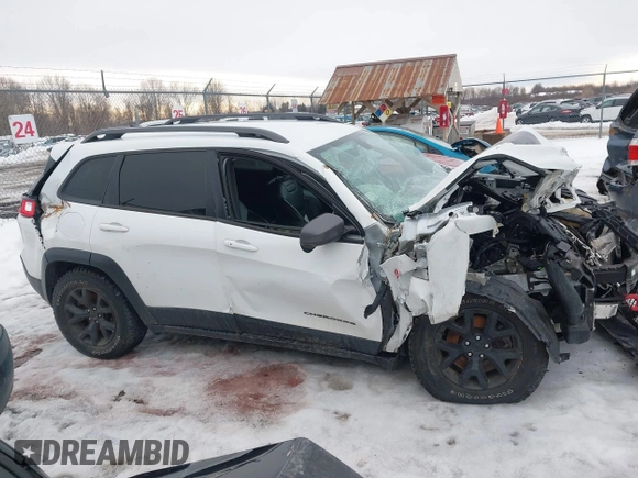 2019 Jeep Cherokee Trailhawk Elite with VIN 1C4PJMBX0KD362287, listed as a IAAI auction lot 41656425 with 87,641 mi miles. Bid and sale history available at carsss.com. Image 13.