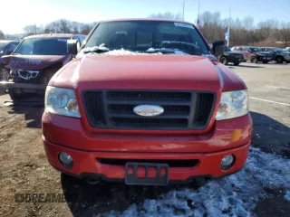 2007 Ford F-150 STX with VIN 1FTRX14W37FB87152, listed as a Copart auction lot 41746975 with 98,362 mi miles and Salvage Title. Bid and sale history available at carsss.com. Image 5.