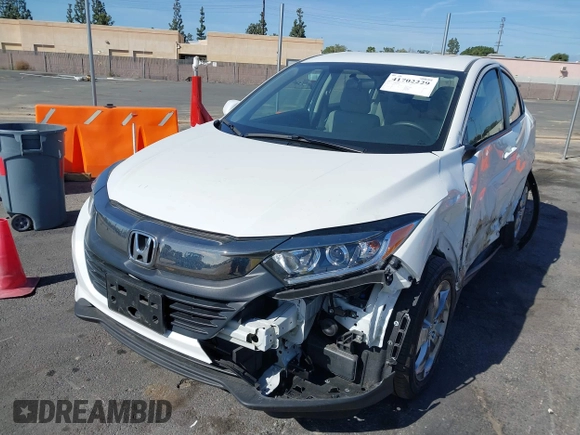 2022 Honda HR-V LX with VIN 3CZRU6H34NM768950, listed as a IAAI auction lot 41702229 with 5,891 mi miles. Bid and sale history available at carsss.com. Image 18.