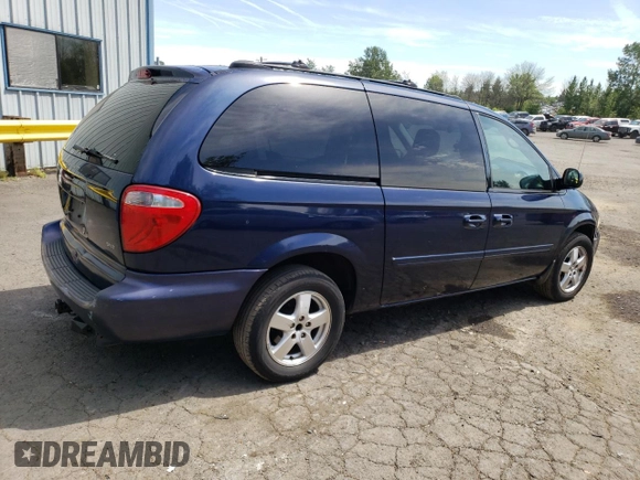 2005 Dodge Caravan SXT with VIN 2D4GP44L95R280846, listed as a Copart auction lot 56608455 with 174,140 mi miles and Salvage title. Bid and sale history available at DreamBid. Image 3.