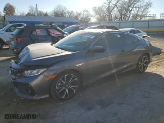 2018 Honda Civic Si Coupe with VIN 2HGFC3A51JH753130, listed as a Copart auction lot 83599594 with 68,562 mi miles and Salvage Title. Bid and sale history available at carsss.com. Image 1.