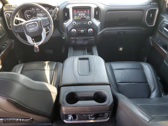 2019 GMC Sierra 1500 SLT with VIN 1GTU9DEL2KZ106515, listed as a Copart auction lot 79877184 with 134,768 mi miles and Salvage Title. Bid and sale history available at carsss.com. Image 8.