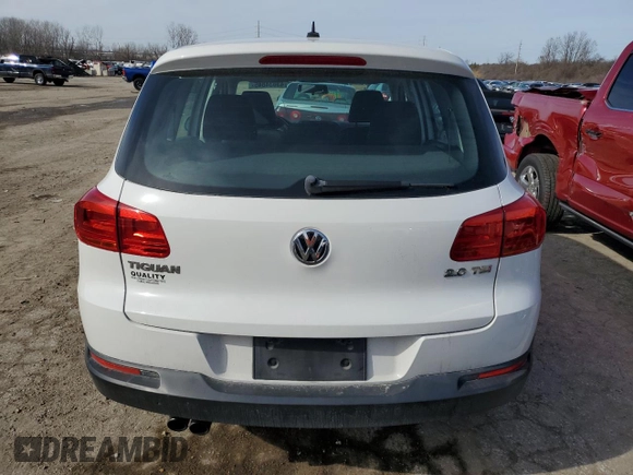 2013 Volkswagen Tiguan S z VIN WVGAV3AX2DW613867, wystawiony jako Copart lot #43034845 z przebiegiem 119 636 mil mil oraz Szkoda całkowita • Salvage title. Historia ofert i sprzedaży dostępna na DreamBid. Obrazek 6.