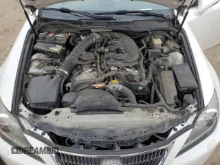 2012 Lexus IS 350 with VIN JTHBE5C26C5030856, listed as a Copart auction lot 42495955 with 129,950 mi miles and Salvage title. Bid and sale history available at DreamBid. Image 12.