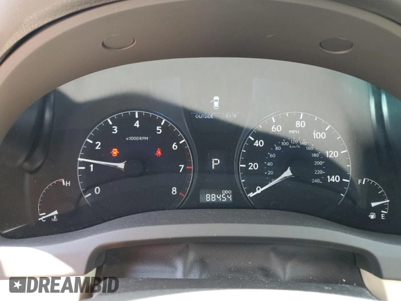 2012 Lexus RX 350 z VIN 2T2ZK1BA8CC080585, wystawiony jako Copart lot #57416095 z przebiegiem 88 454 mil mil oraz Szkoda całkowita • Salvage title. Historia ofert i sprzedaży dostępna na DreamBid. Obrazek 9.