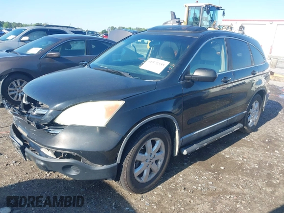 2008 Honda CR-V EX with VIN 5J6RE48598L006819, listed as a IAAI auction lot 41972335 with 261,198 mi miles. Bid and sale history available at carsss.com. Image 16.
