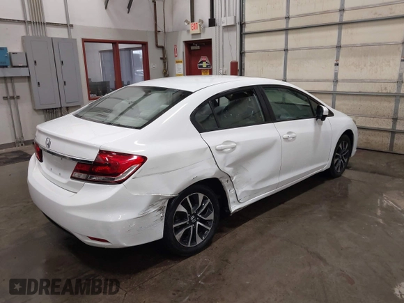 2015 Honda Civic EX with VIN 2HGFB2F84FH511147, listed as a IAAI auction lot 41879802 with 122,663 mi miles and . Bid and sale history available at DreamBid. Image 4.