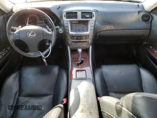 2006 Lexus IS 250 Manual with VIN JTHBK262462001705, listed as a Copart auction lot 48607615 with 151,792 mi miles and Salvage Title. Bid and sale history available at carsss.com. Image 8.