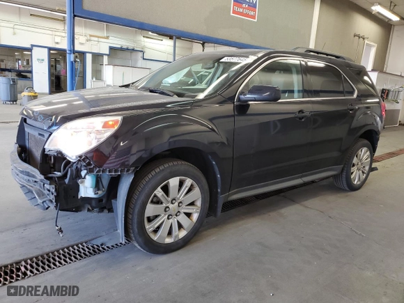 2011 Chevrolet Equinox LT w/2LT with VIN 2CNFLNEC4B6322650, listed as a Copart auction lot 53577645 with 178,847 mi miles and Salvage Title. Bid and sale history available at carsss.com. Image 1.