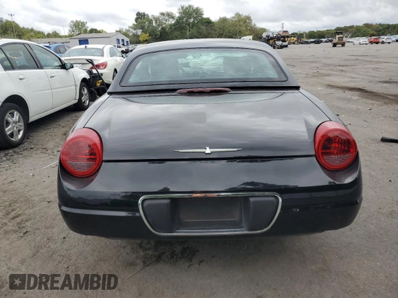 2005 Ford Thunderbird Deluxe z VIN 1FAHP60A55Y102032, wystawiony jako Copart lot #73761144 z przebiegiem 50 402 mil mil oraz Szkoda całkowita • Salvage title. Historia ofert i sprzedaży dostępna na DreamBid. Obrazek 6.