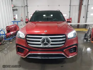 2025 Mercedes-Benz GLS with VIN 4JGFF5KEXSB291866, listed as a IAAI auction lot 41556256 with 4,804 mi miles. Bid and sale history available at carsss.com. Image 13.
