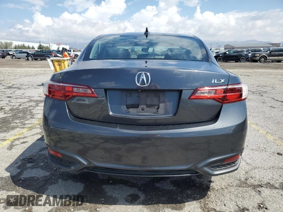 2016 Acura ILX with VIN 19UDE2F32GA023785, listed as a Copart auction lot 55965835 with 134,568 mi miles and Salvage title. Bid and sale history available at DreamBid. Image 6.