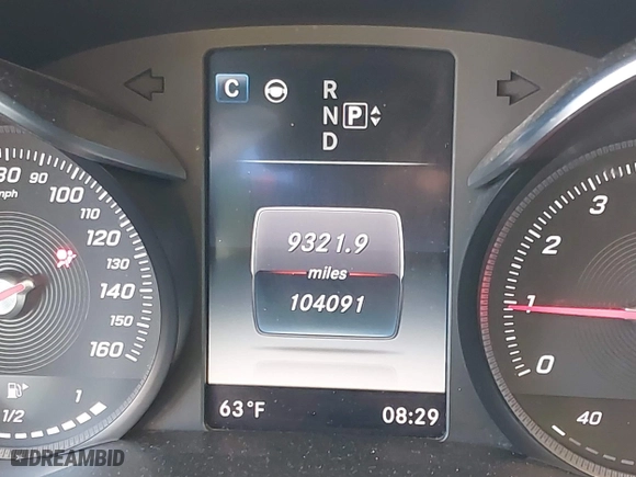 2015 Mercedes-Benz C-Class C 300 with VIN 55SWF4JB3FU074019, listed as a IAAI auction lot 40774389 with 104,091 mi miles. Bid and sale history available at carsss.com. Image 15.