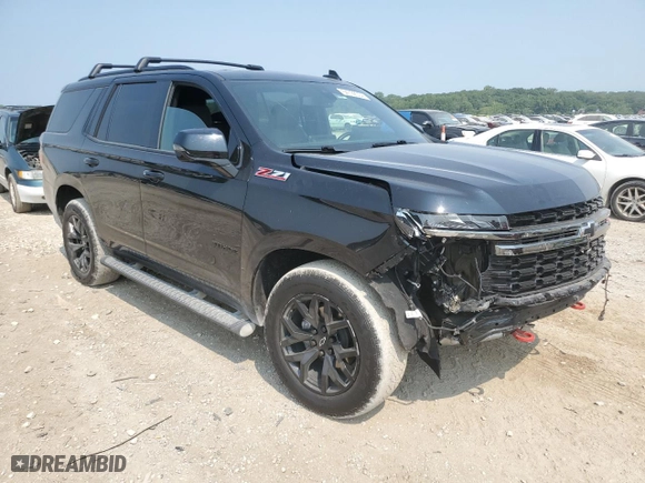 2022 Chevrolet Tahoe Z71 with VIN 1GNSKPKD8NR140433, listed as a Copart auction lot 64792034 with 51,675 mi miles and Salvage Title. Bid and sale history available at carsss.com. Image 4.