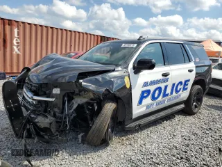 2024 Chevrolet Tahoe Commercial with VIN 1GNSCLED5RR160081, listed as a Copart auction lot 66198615 with Not provided miles and Salvage title. Bid and sale history available at DreamBid. Image 1.