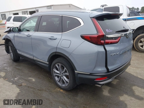 2022 Honda CR-V Touring with VIN 2HKRW2H99NH664523, listed as a IAAI auction lot 41614848 with 29,982 mi miles. Bid and sale history available at carsss.com. Image 3.