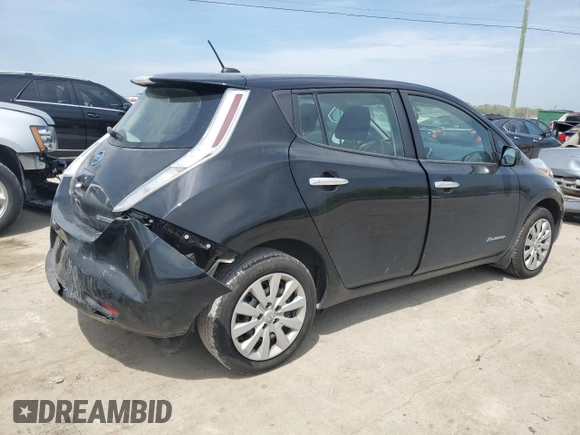 2015 Nissan LEAF SV with VIN 1N4AZ0CP8FC315788, listed as a Copart auction lot 48146553 with 71,454 mi miles. Bid and sale history available at carsss.com. Image 3.
