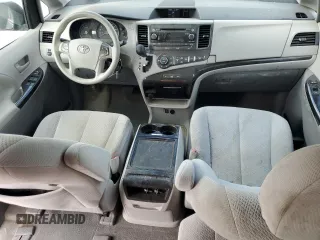 2014 Toyota Sienna LE with VIN 5TDJK3DC9ES087180, listed as a Copart auction lot 54420785 with 107,993 mi miles and Salvage title. Bid and sale history available at DreamBid. Image 8.