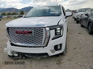 2022 GMC Yukon XL Denali with VIN 1GKS2JKT0NR233416, listed as a Copart auction lot 65953424 with 29,613 mi miles and Salvage Title. Bid and sale history available at carsss.com. Image 12.
