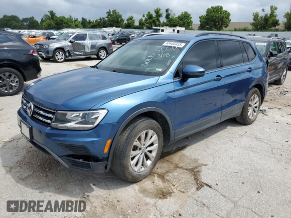 2018 Volkswagen Tiguan S z VIN 3VV1B7AX6JM084103, wystawiony jako Copart lot #65433355 z przebiegiem 112 946 mil mil oraz Czysty tytuł • Clean title. Historia ofert i sprzedaży dostępna na DreamBid. Obrazek 1.