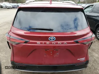 2021 Toyota Sienna Limited with VIN 5TDERKEC4MS008860, listed as a Copart auction lot 48590915 with 61,434 mi miles and Salvage Title. Bid and sale history available at carsss.com. Image 6.