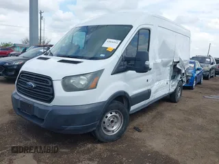 2018 Ford Transit Cargo with VIN 1FTYR2CG9JKA51600, listed as a IAAI auction lot 42026514 with 57,484 mi miles and . Bid and sale history available at DreamBid. Image 2.