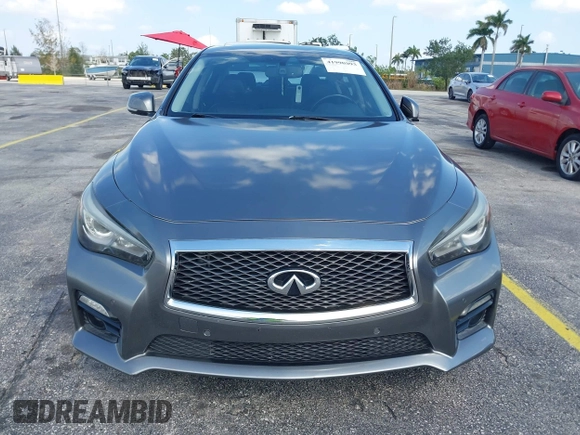 2015 Infiniti Q50 Premium z VIN JN1BV7AR3FM390743, wystawiony jako IAAI lot #41990093 z przebiegiem 91 350 mil mil oraz . Historia ofert i sprzedaży dostępna na DreamBid. Obrazek 6.