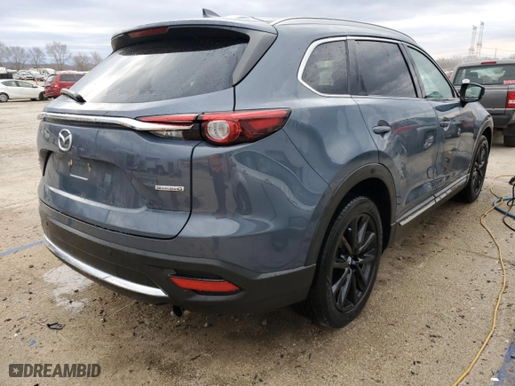 2021 Mazda CX-9 Grand Touring with VIN JM3TCBDY4M0526838, listed as a Copart auction lot 50491185 with 83,761 mi miles and Salvage Title. Bid and sale history available at carsss.com. Image 3.