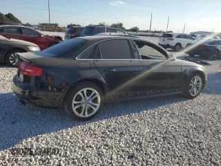2015 Audi S4 Premium Plus with VIN WAUBGAFL2FA069302, listed as a Copart auction lot 71575294 with 104,664 mi miles and Salvage Title. Bid and sale history available at carsss.com. Image 3.