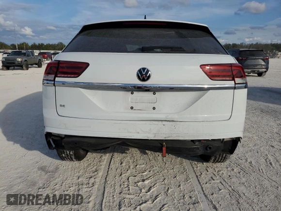 2022 Volkswagen Atlas SE with VIN 1V2DC2CA8NC221424, listed as a Copart auction lot 86362754 with 43,009 mi miles and Non repairable. Bid and sale history available at DreamBid. Image 6.