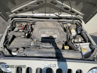 2017 Jeep Wrangler Unlimited Sport with VIN 1C4BJWDG7HL683406, listed as a Copart auction lot 62758735 with 75,140 mi miles and Salvage title. Bid and sale history available at DreamBid. Image 12.