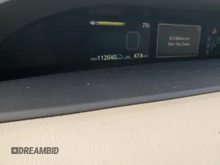 2018 Toyota Prius Two with VIN JTDKARFUXJ3552125, listed as a Copart auction lot 47741245 with 112,040 mi miles and Salvage Title. Bid and sale history available at carsss.com. Image 9.