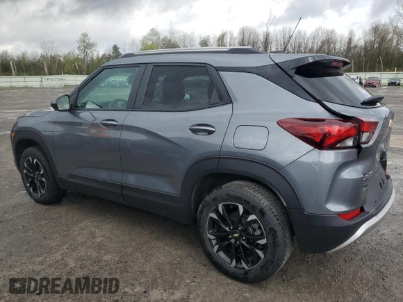2021 Chevrolet TrailBlazer LT with VIN KL79MRSLXMB115977, listed as a Copart auction lot 55130945 with 38,457 mi miles and Salvage Title. Bid and sale history available at DreamBid. Image 2.