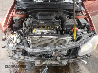 2009 Kia Spectra with VIN KNAFE241995025583, listed as a Copart auction lot 45626095 with 297,361 mi miles and Salvage Title. Bid and sale history available at carsss.com. Image 12.