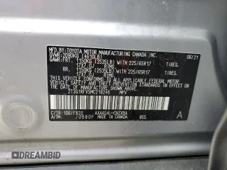 2021 Toyota RAV4 LE with VIN 2T3G1RFV5MC218246, listed as a Copart auction lot 51957545 with 78,754 mi miles and Salvage Title. Bid and sale history available at carsss.com. Image 12.