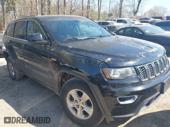 2017 Jeep Grand Cherokee Laredo with VIN 1C4RJFAG5HC793244, listed as a IAAI auction lot 41904575 with 299,722 mi miles. Bid and sale history available at carsss.com. Image 1.