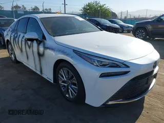 2023 Toyota Mirai XLE with VIN JTDAAAAA2PA009222, listed as a IAAI auction lot 42310523 with 21,287 mi miles and . Bid and sale history available at DreamBid. Image 1.