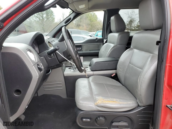 2004 Ford F-150 XLT with VIN 1FTPW14504KD30921, listed as a Copart auction lot 44885195 with 187,237 mi miles and Salvage Title. Bid and sale history available at carsss.com. Image 7.