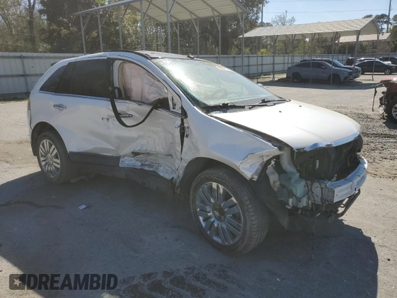 2010 Lincoln MKX with VIN 2LMDJ6JC7ABJ26298, listed as a Copart auction lot 50746445 with 194,287 mi miles and Salvage Title. Bid and sale history available at carsss.com. Image 4.