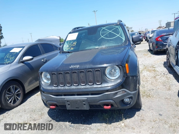 2017 Jeep Renegade Deserthawk z VIN ZACCJBCB4HPF18220, wystawiony jako IAAI lot #41719737 z przebiegiem 87 332 mil mil oraz . Historia ofert i sprzedaży dostępna na DreamBid. Obrazek 13.