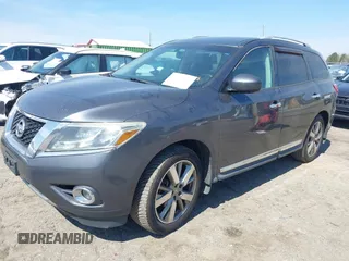 2014 Nissan Pathfinder S with VIN 5N1AR2MM3EC603111, listed as a IAAI auction lot 41815459 with 169,276 mi miles and . Bid and sale history available at DreamBid. Image 17.