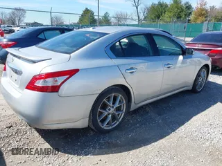 2011 Nissan Maxima 3.5 SV w/Premium Pkg with VIN 1N4AA5AP0BC864449, listed as a IAAI auction lot 41831267 with 197,296 mi miles. Bid and sale history available at carsss.com. Image 4.