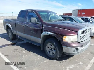 2004 Dodge 1500 SLT with VIN 1D7HU18N74J209304, listed as a IAAI auction lot 41675048 with 218,681 mi miles. Bid and sale history available at carsss.com. Image 1.
